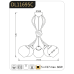 ACA LIGHTING DL11695C FOYER
