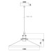 ACA LIGHTING KS1288P361RT HIPPOLYTE