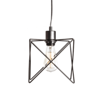 ACA LIGHTING KS1462P1BK ANDY