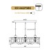ACA LIGHTING KS1462P3BK ANDY