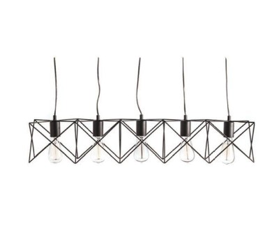 ACA LIGHTING KS1462P5BK ANDY