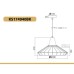 Пендел ACA LIGHTING KS174940BK KENNEDY