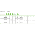 LED лента влагозащитена ACA LIGHTING 2438065CHS LED COB STRIP 320 leds/m 3W 6500K 24V DC IP65 LED лента влагозащитена ACA LIGHTING 2438065CHS LED COB STRIP 320 leds/m 3W 6500K 24V DC IP65