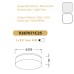 Плафон ACA LIGHTING V287071C25 PARFAIT