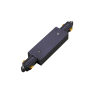 ACA LIGHTING 2JIB BLACK STRAIGHT POWER CONNECTOR