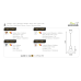 ACA LIGHTING V36035RG CIELOS