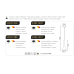 Пендел ACA LIGHTING V36174GY EVEREST