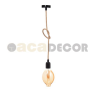 ACA LIGHTING 40BRT ROPE VINTAGE