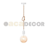 ACA LIGHTING 40WRR ROPE VINTAGE