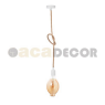ACA LIGHTING 40WRT ROPE VINTAGE