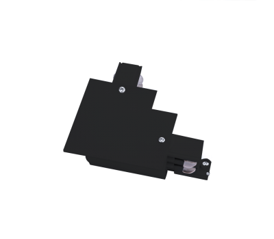 ACA LIGHTING 4WRELB Recessed Corner Connector Black