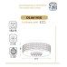 Плафон ACA LIGHTING DLA6195G ETNA