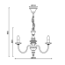 ACA LIGHTING DL9313PAG ACCRA