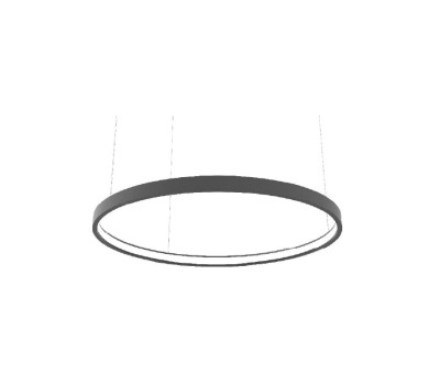 ACA LIGHTING OLAN454006C OLAN BLACK LED PENDANT LAMP 45W LED 4000K
