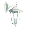 Градински аплик ACA LIGHTING HI6022WMS HEXAGON WALL GARDEN WHITE IP44