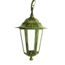 Градински пендел ACA LIGHTING HI6025GB HEXAGON PENDANT GARDEN