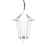 ACA LIGHTING HI6025WMS HEXAGON PENDANT GARDEN