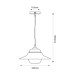 ACA LIGHTING JULIE1PWH JULIE