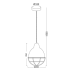 ACA LIGHTING OD5399 LETO