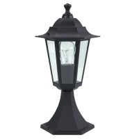 Градински стълб ACA LIGHTING PLGQ3B HEXAGON BOLLARD LAMP