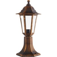 Градински стълб ACA LIGHTING PLGQ3R HEXAGON BOLLARD LAMP