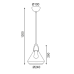 ACA LIGHTING V36035RG CIELOS