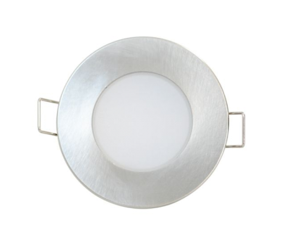 LED луна за вграждане ACA LIGHTING VERA560RNMN VERA 6000K SATIN NICKEL IP65