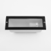 Фасадна луна за вграждане в стена ACA LIGHTING AC.045GL64BMS BLACK RECESSED FASADE WALL LAMP