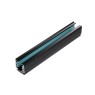 ACA LIGHTING 4W1MB Three-phase track 1m. Black