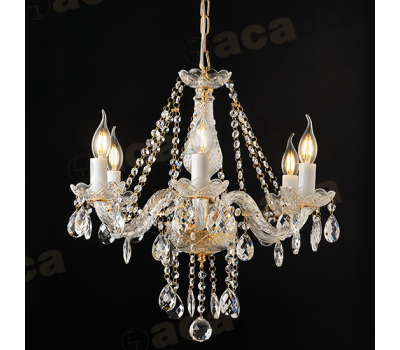 ACA LIGHTING BLK80416PCG GLADIOLO