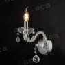 ACA LIGHTING BLK82041WCC TULIA