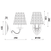 Аплик ACA LIGHTING EG169751WBC EDAM