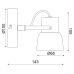 ACA LIGHTING MC171151 PEPPER