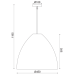 Пендел ACA LIGHTING ML1013021N OIA