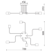Плафон ACA LIGHTING TNK933846CBK COBRA