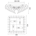 Плафон ACA LIGHTING VICA404C VICA
