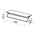 ACA LIGHTING ZD806415LEDGD PYRAMID