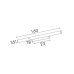 ACA LIGHTING BD352610WBK LYNEE BLACK WALL LAMP 16W CCT 2700K - 3000K - 4000K ACA LIGHTING BD352610WBK LYNEE BLACK WALL LAMP 16W CCT 2700K - 3000K - 4000K