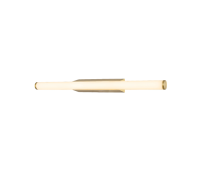 ACA LIGHTING BD352610WBR LYNEE SATIN BRASS WALL LAMP 16W CCT 2700K - 3000K - 4000K