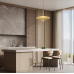 LED пендел ACA LIGHTING BD379A300PGD LOFTY SATIN BRASS 8W 2700K