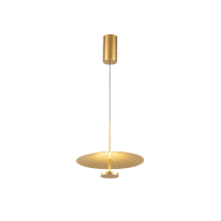 LED пендел ACA LIGHTING BD379A300PGD LOFTY SATIN BRASS 8W 2700K
