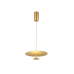 LED пендел ACA LIGHTING BD379A300PGD LOFTY SATIN BRASS 8W 2700K