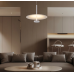 LED пендел ACA LIGHTING BD379A300PWH LOFTY WHITE 8W 2700K