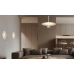 LED пендел ACA LIGHTING BD379A450PWH LOFTY WHITE 12W 2700K