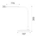 LED настолна лампа ACA LIGHTING BL1027BK DESK LAMP 7W CCT LED настолна лампа ACA LIGHTING BL1027BK DESK LAMP 7W CCT