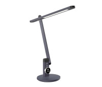 LED настолна лампа ACA LIGHTING BL1157G METALLIC GREY DESK LAMP 12W CCT 3000K - 3800K - 5700K