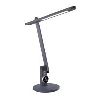 LED настолна лампа ACA LIGHTING BL1157G METALLIC GREY DESK LAMP 12W CCT 3000K - 3800K - 5700K LED настолна лампа ACA LIGHTING BL1157G METALLIC GREY DESK LAMP 12W CCT 3000K - 3800K - 5700K