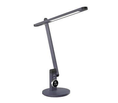 LED настолна лампа ACA LIGHTING BL1157G METALLIC GREY DESK LAMP 12W CCT 3000K - 3800K - 5700K