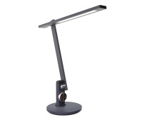 LED настолна лампа ACA LIGHTING BL1167G METALLIC GREY DESK LAMP 12W CCT 3000K - 3800K - 5700K