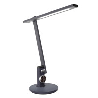 LED настолна лампа ACA LIGHTING BL1167G METALLIC GREY DESK LAMP 12W CCT 3000K - 3800K - 5700K LED настолна лампа ACA LIGHTING BL1167G METALLIC GREY DESK LAMP 12W CCT 3000K - 3800K - 5700K
